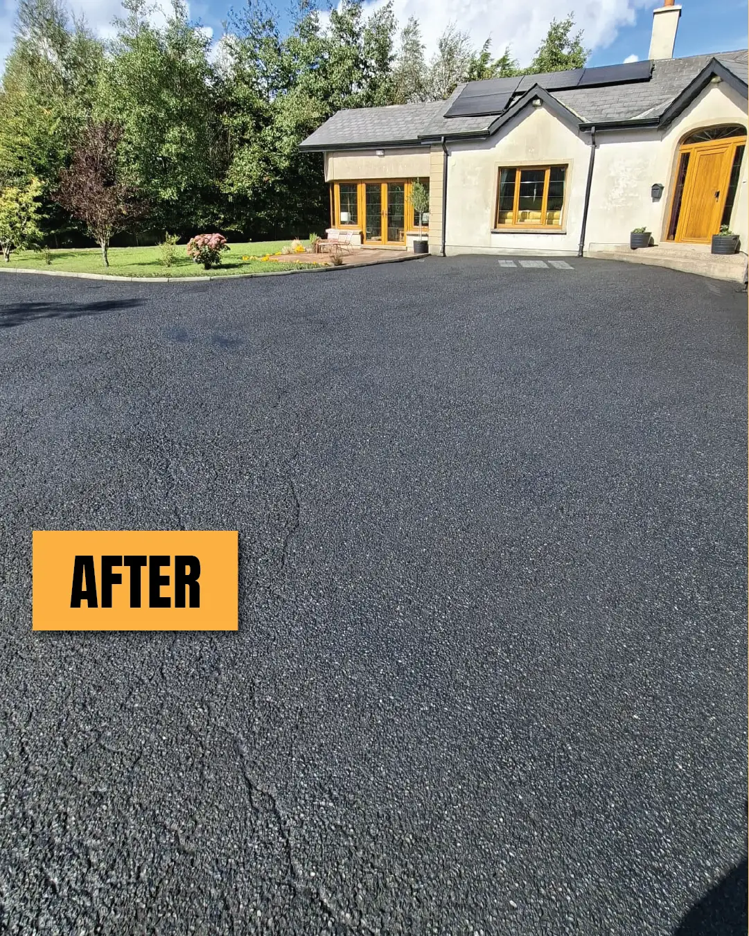 Driveway restored